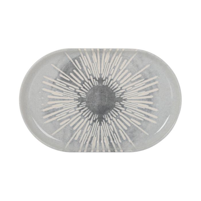 Fuente Ovalada Ivar Nordic Brillo 20x13x2 cm - Inde (24 Unidades) 1 Fuente Ovalada Ivar Nordic Brillo 20x13x2 cm - Inde (24 Unidades) 1