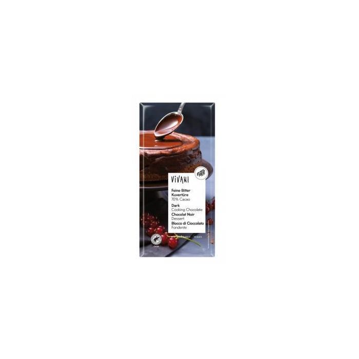 Chocolate Negro 70% Para Postres 200Gr. Bio Vegan