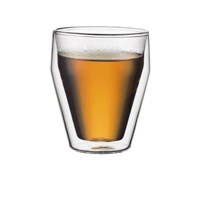 Bodum BOD0699965347444 - Juego de 6 Vasos Térmicos Titlis Doble Pared 0,25 L Transparente 2 Bodum BOD0699965347444 - Juego de 6 Vasos Térmicos Titlis Doble Pared 0,25 L Transparente 2