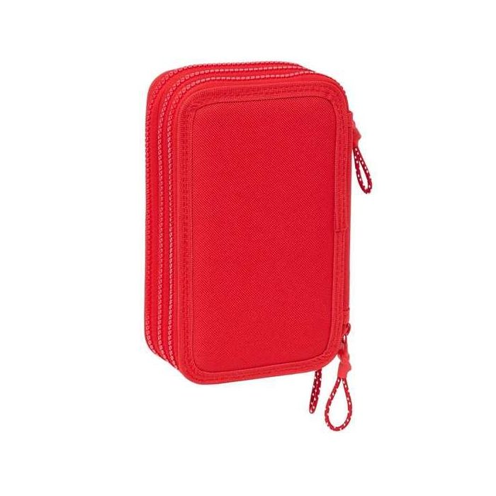 Plumier Triple Atlético Madrid Rojo 12,5 x 19,5 x 5,5 cm 36 Piezas 1