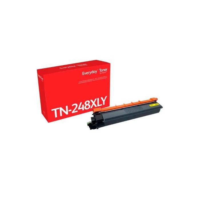 Xerox Everyday Tn-248XLy Tóner Amarillo 2.300 Páginas para Brother DCP-L3520CDWE, HL-L3220CWE, MFC-L3740CDWE y series compatibles Xerox Everyday Tn-248XLy Tóner Amarillo 2.300 Páginas para Brother DCP-L3520CDWE, HL-L3220CWE, MFC-L3740CDWE y series compatibles