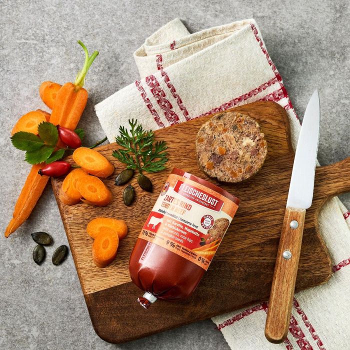 Comida húmeda Fleischeslust 200 gr Ternera 8