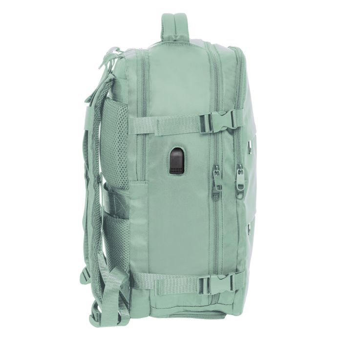Mochila Escolar Safta Verde pastel Azul 9 Mochila Escolar Safta Verde pastel Azul 9