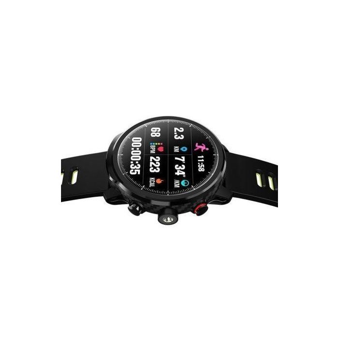 RELOJ INTELIGENTE LEOTEC MULTISPORTS CARBÓN SPORT FIT VERDE - ESFERA 3.3CM TÁCTIL COLOR - BT 4.0 - ALERTAS - SALUD - IP68 - BAT 380MAH - IOS/ANDROID 3