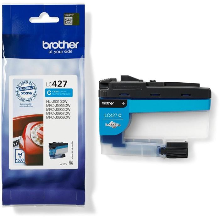 BROTHER cartucho de tinta cian para la mfcj5955dw y mfcj6955dw/LC427C 2
