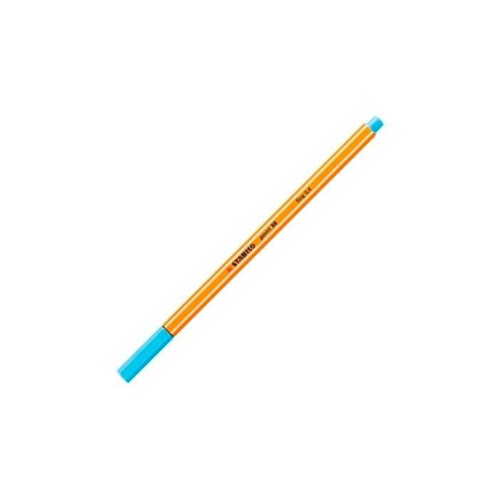 Stabilo Rotulador Point 88 Azul Celeste Caja 10 Ud Stabilo Rotulador Point 88 Azul Celeste Caja 10 Ud