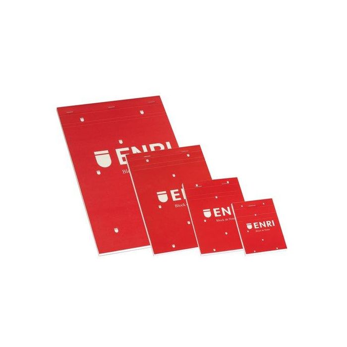 Bloc De Notas Enri Tapa 16º 80H Liso (Set de 10)