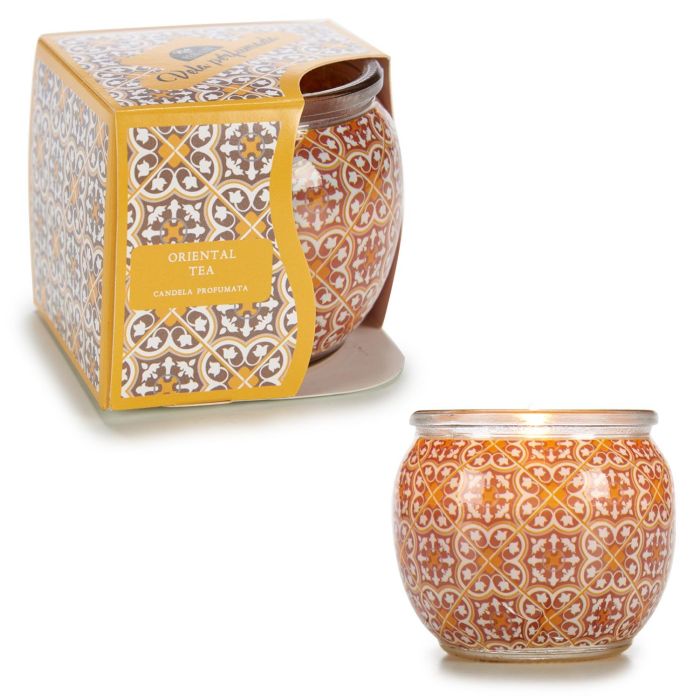Vela Oriental Te Amarillo - Acorde 7.5x6.3x7.5 cm (12 Unidades) 2
