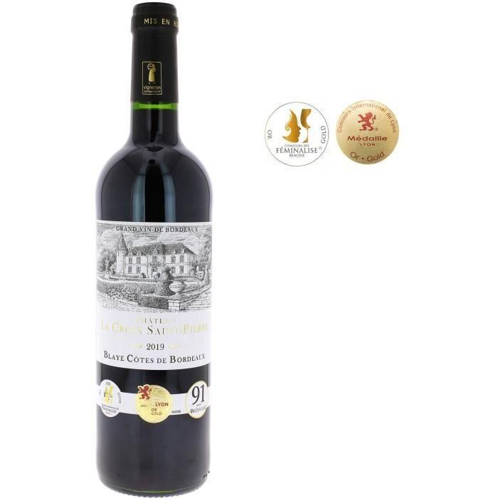 Château La Croix Saint-Pierre 2019 Blaye Côtes de Bordeaux - Vino tinto Burdeos