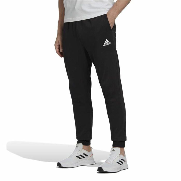 Pantalón Largo Deportivo Adidas Essentials Negro Hombre 5