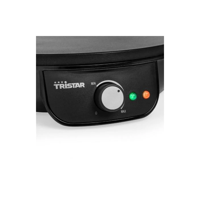 Tristar Crepera BP-2637 con Plancha Antiadherente Ø30cm y 1000W de Potencia, Ideal para Tortitas y Crepes en la Mesa 2 Tristar Crepera BP-2637 con Plancha Antiadherente Ø30cm y 1000W de Potencia, Ideal para Tortitas y Crepes en la Mesa 2