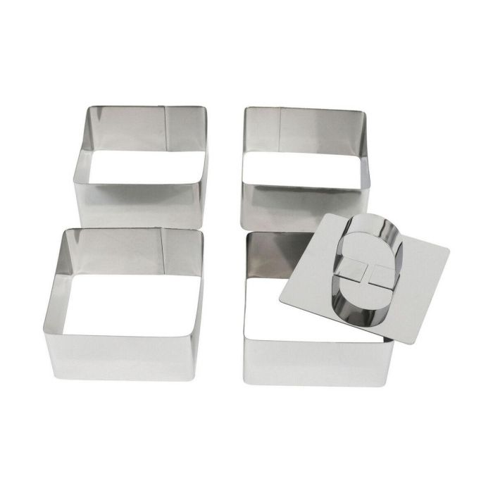Set de 4 moldes para repostería con expulsor Quttin (12 Unidades) Set de 4 moldes para repostería con expulsor Quttin (12 Unidades)