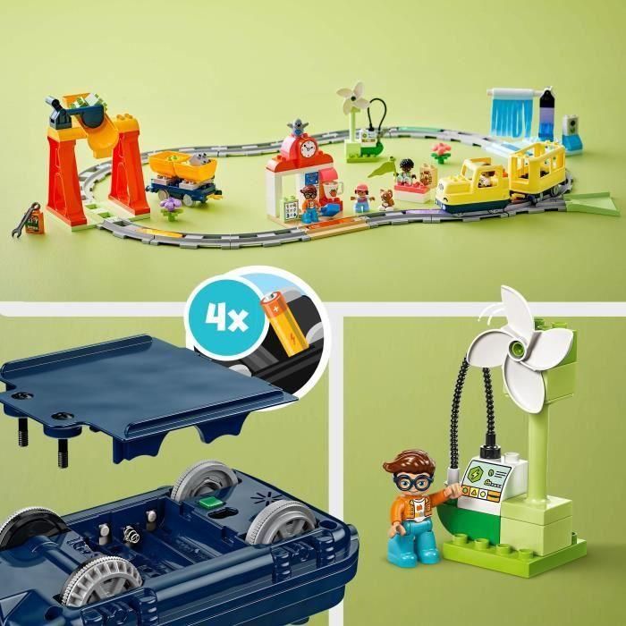 LEGO DUPLO My Town 10428 El gran tren comunitario interactivo - Juguetes de aprendizaje temprano 3 años 2 LEGO DUPLO My Town 10428 El gran tren comunitario interactivo - Juguetes de aprendizaje temprano 3 años 2