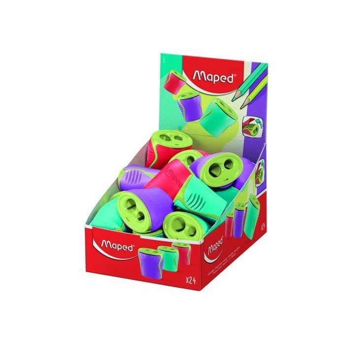 Afilalapiz Maped Boogy 2 Orificios Expositor De 24