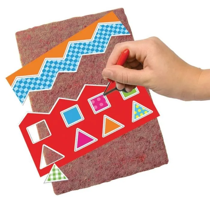 Ses Creative Aprendo a cortar, hacer mosaicos y perforar - Kit educativo para niños a partir de 3 años - Mixto 2