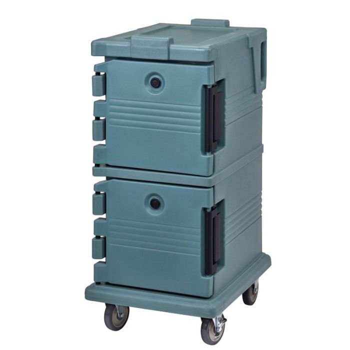 CAMBRO - UPC600-401 Carro isotérmico GN de doble compartimento Serie Camcarts® - 52 x 69 x 114,5 cm - Azul pizarra