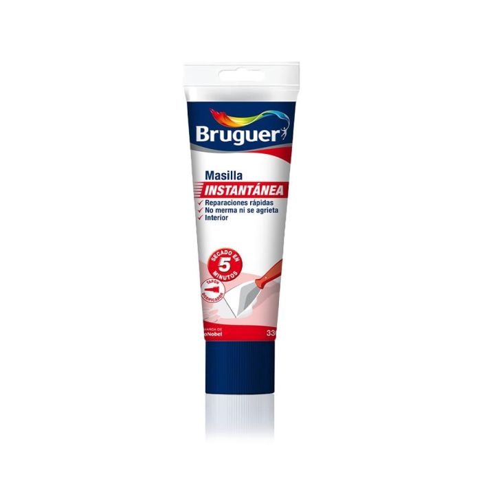 Bruguer Masilla instantánea 330g Blanco para interior/exterior multisuperficie 5196380 0 Bruguer Masilla instantánea 330g Blanco para interior/exterior multisuperficie 5196380 0