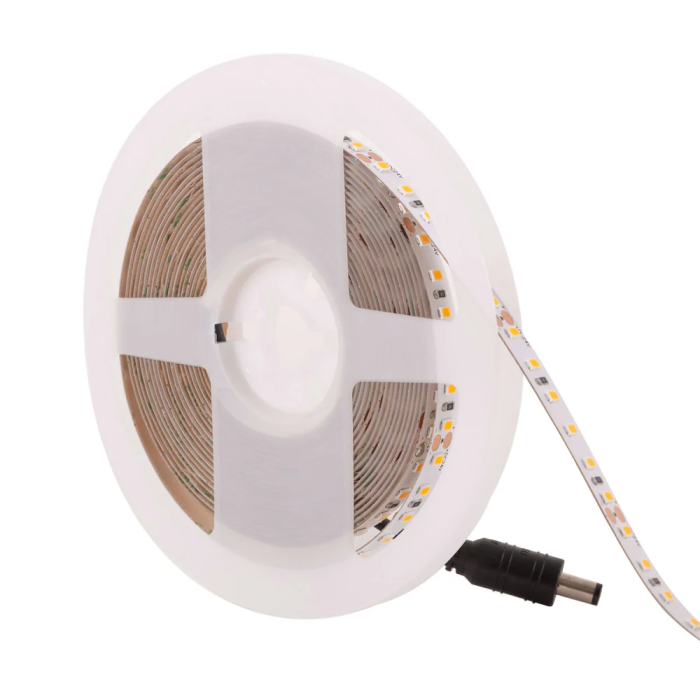 Tira de 600 LEDs 60W 7.000Lm CRI85 3000K SMD2835 24VDC IP65 Blanco Cálido CA-2835-600-24-IP65-EXWW 4