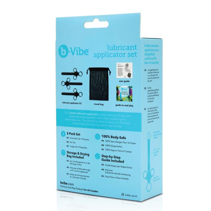 Aplicador Lubricant Set B-Vibe (3 pcs) 2