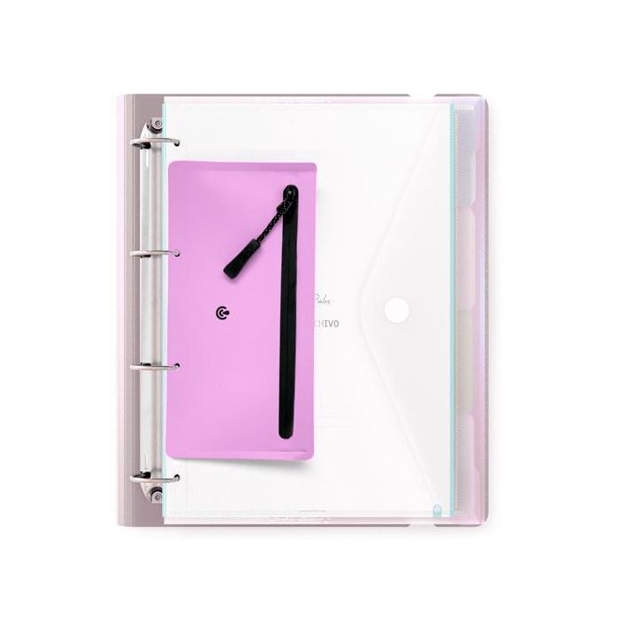 Carchivo Estuche Slim Case Para Carpeblock 360 Violeta