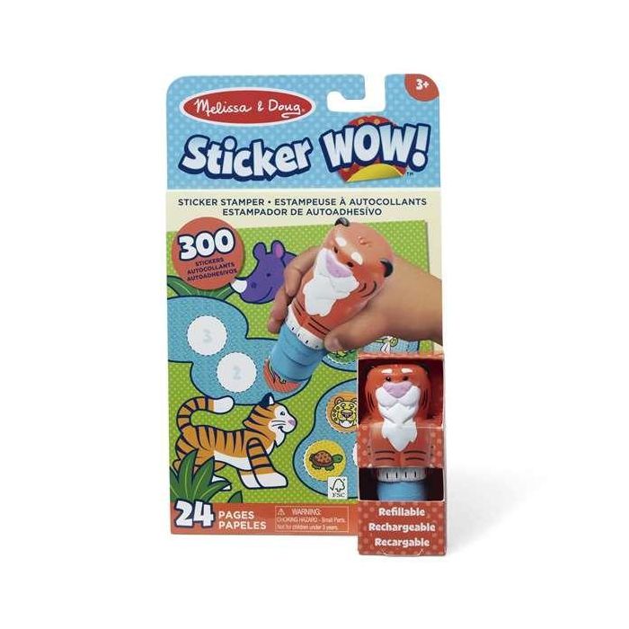 Melissa & Doug Sticker Wow! Perros 50324 Sticker con Estampador y Cuaderno de Actividades 11