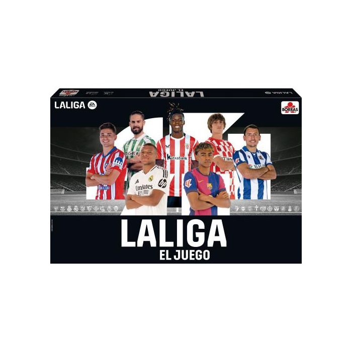 Educa Borrás 20092 LALIGA El Juego 2024-2025 | Juego de Mesa de Fútbol para Crear y Gestionar tu Equipo 2
