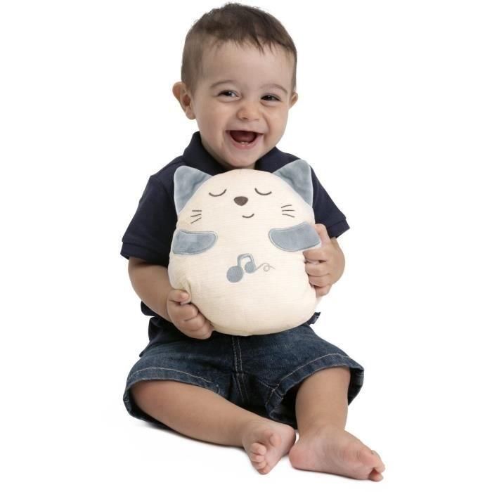 Chicco 00011567000000 Gatito Ronroneador Peluche Bebé con Vibración y Sonidos de Ronroneo, Música Clásica, Calma Bebés +0 meses 2 Chicco 00011567000000 Gatito Ronroneador Peluche Bebé con Vibración y Sonidos de Ronroneo, Música Clásica, Calma Bebés +0 meses 2