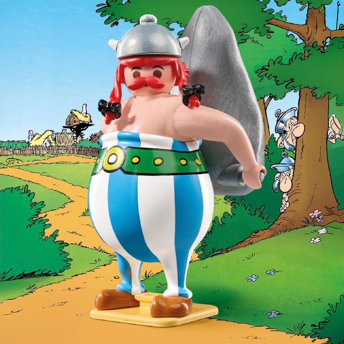 Playmobil Obélix con Menhir 71983
