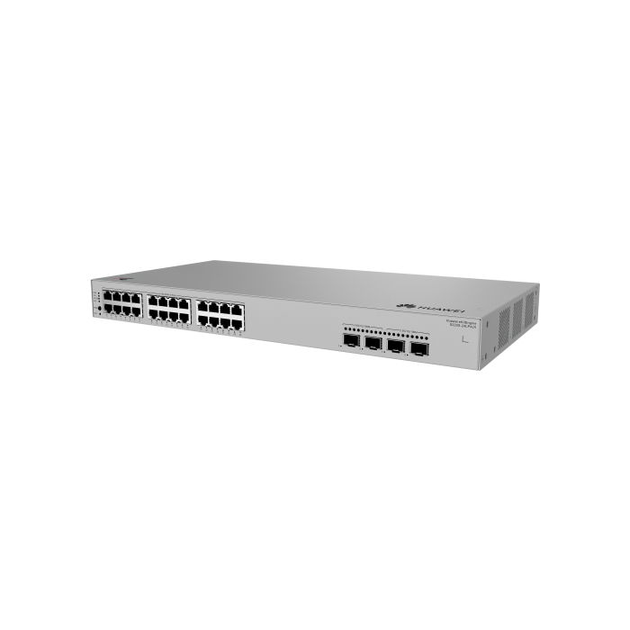 Huawei S220S-24LP4JX Switch Gestionado L2, 24 Puertos Gigabit Ethernet PoE, 2 SFP+, 98 Gbit/s, 195W, Montaje en Rack 1U Gris Huawei S220S-24LP4JX Switch Gestionado L2, 24 Puertos Gigabit Ethernet PoE, 2 SFP+, 98 Gbit/s, 195W, Montaje en Rack 1U Gris