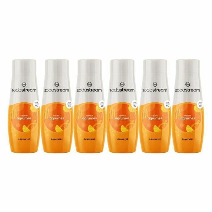 Set de 6 concentrados de sabor SODASTREAM CITRUS - 440ml