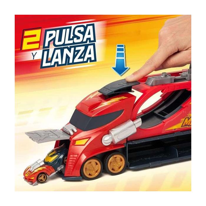 Camion thunder truckt-racers mix ‘n race transporta y lanza coches incluye coche exclusivo. 23x35x12cm 6 Camion thunder truckt-racers mix ‘n race transporta y lanza coches incluye coche exclusivo. 23x35x12cm 6