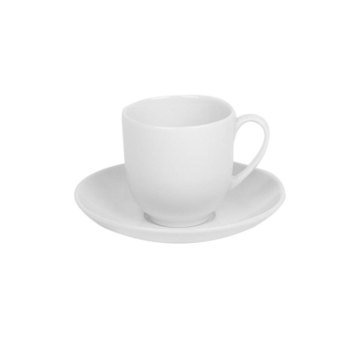 Taza Café Con Plato 100 Ml Avet (6 Unidades)