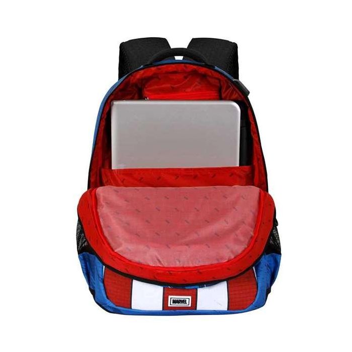 Karactermania Mochila Capitán América Run. Plus Fan 44x34x21 cm Ripstop 8