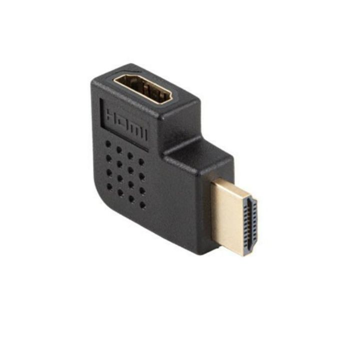 Lanberg AD-HDMI-05 Adaptador Acoplador de Cable de Vídeo HDMI Tipo A Estándar Hembra a Hembra Negro Lanberg AD-HDMI-05 Adaptador Acoplador de Cable de Vídeo HDMI Tipo A Estándar Hembra a Hembra Negro