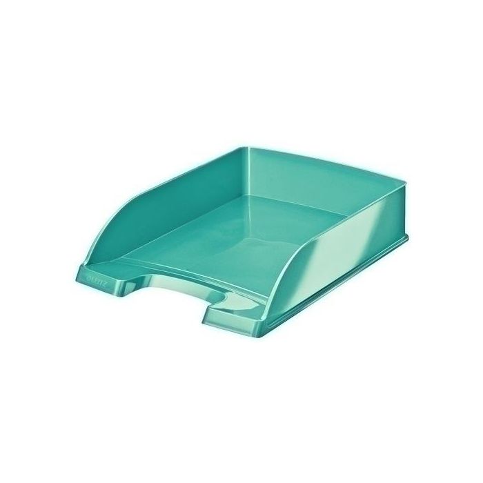 Leitz Bandeja Sobremesa WOW Vertical Plástico Turquesa 255x70x357 mm para Documentos A4