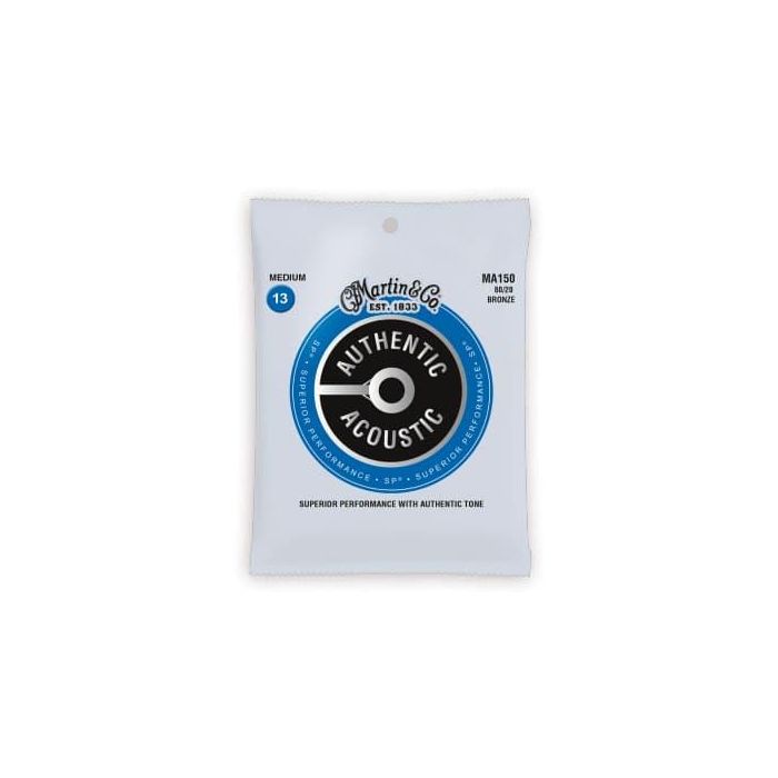 Juego Acústica Authentic Sp Bronze 80/20 Medium 13-56