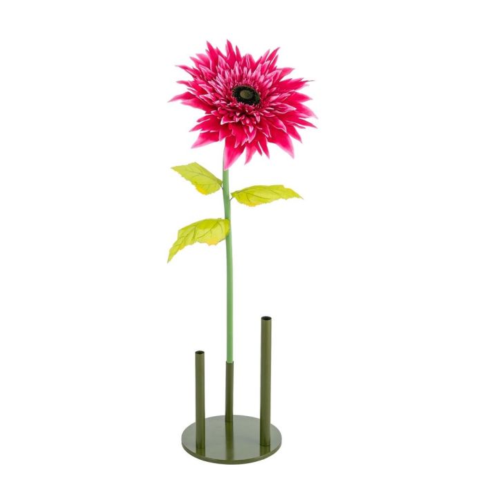 Flor Gerbera Fucsia Artificial 40 X 40 X 125 cm