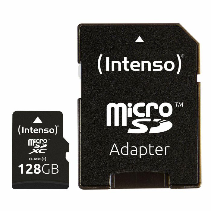Tarjeta de Memoria Micro SD con Adaptador INTENSO 3413491 128 GB 5