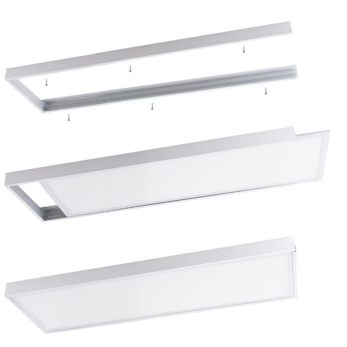 Marco Instalación Superficie Panel LED 120x60Cm Marco Instalación Superficie Panel LED 120x60Cm