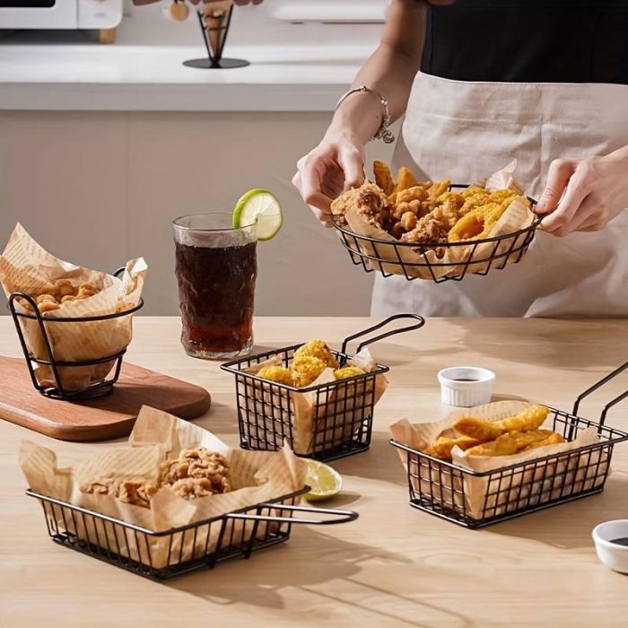 Inde Cesta Para Servir 15 cm x 25.5 cm 4 Inde Cesta Para Servir 15 cm x 25.5 cm 4