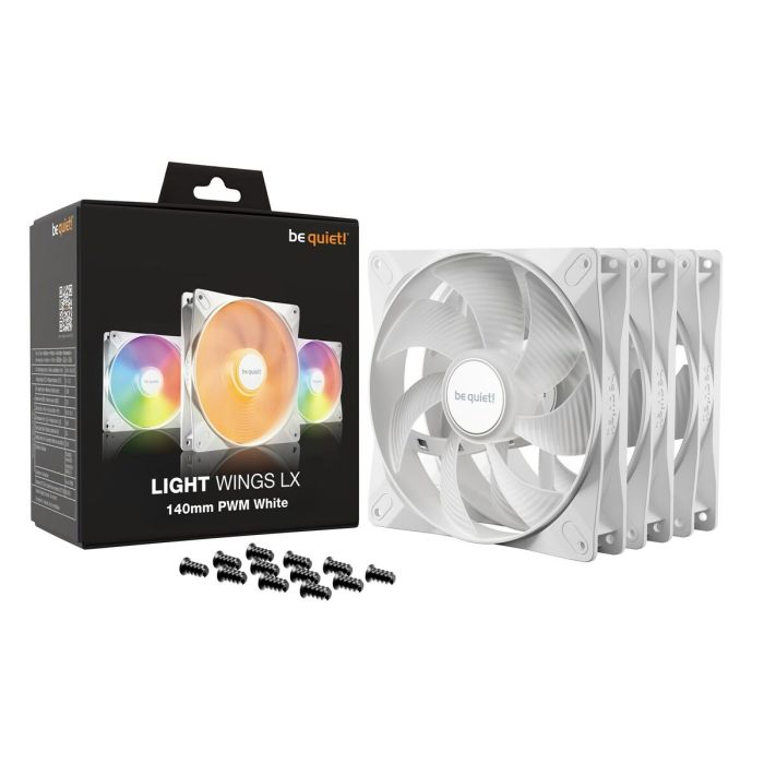 Ventilador de Caja Be Quiet! BL128 Ø 14 cm (3 Unidades) 1 Ventilador de Caja Be Quiet! BL128 Ø 14 cm (3 Unidades) 1