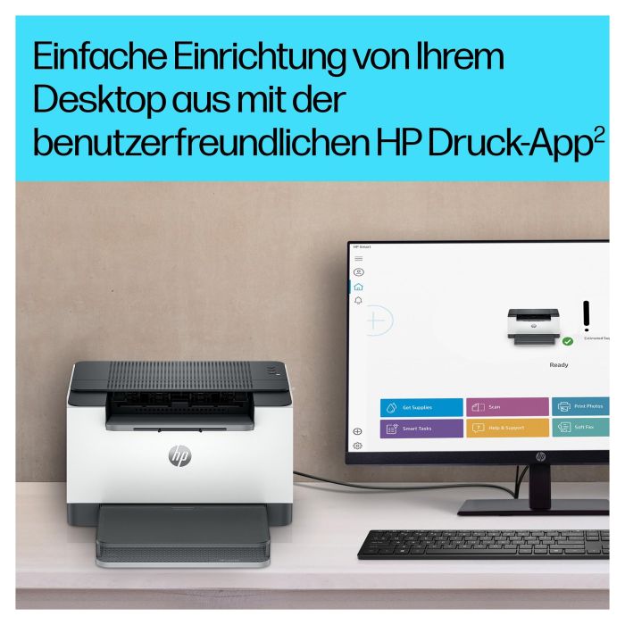 HP Impresora Láser Monocromo LaserJet M209d Dúplex Blanca 8J9L0F 9