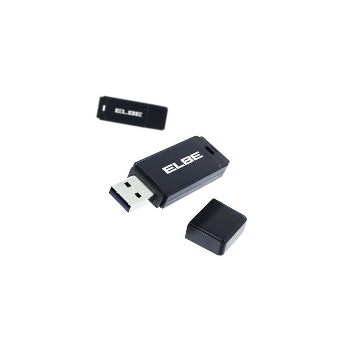 Elbe USB3-128 Pendrive USB 3.0 128GB Negro 1 Elbe USB3-128 Pendrive USB 3.0 128GB Negro 1