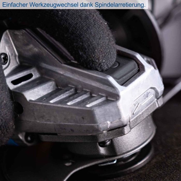 Amoladora angular inalámbrica con kit de inicio 2Ah BC-AG125-X - SET S - SCHEPPACH 4 Amoladora angular inalámbrica con kit de inicio 2Ah BC-AG125-X - SET S - SCHEPPACH 4