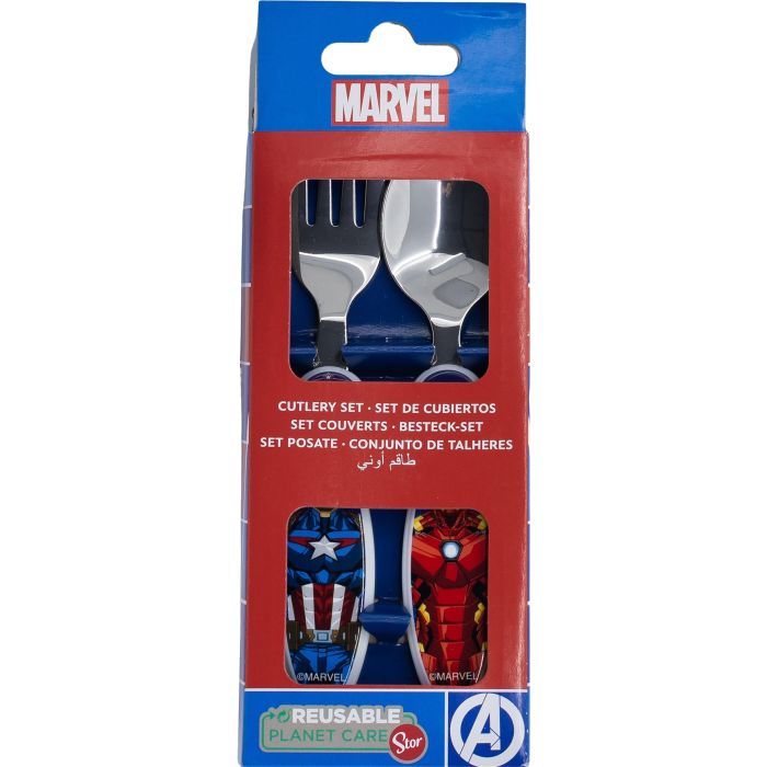 Licensing Juego De Cubiertos 2 Pcs Elípticos Metálicos Vengadores 2 Licensing Juego De Cubiertos 2 Pcs Elípticos Metálicos Vengadores 2