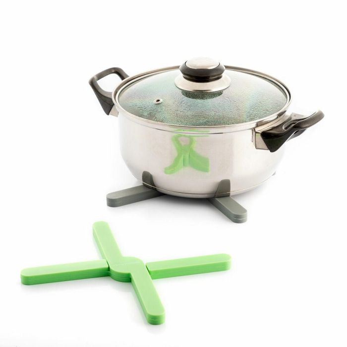 Salvamanteles Individual Plegable de Silicona Folvet InnovaGoods 2 Unidades 4