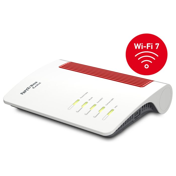 AVM FRITZ!Box 6670 Cable Router Wi-Fi 7 (802.11be) Doble Banda Ethernet Blanco 1