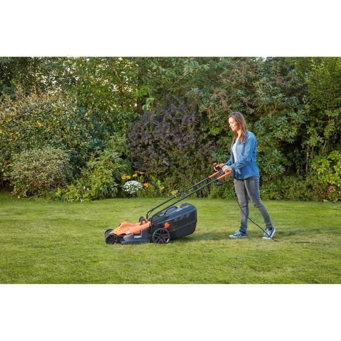Black & Decker BEMW481BH Cortadora de césped eléctrica 1800W 42cm con manillar 2 Black & Decker BEMW481BH Cortadora de césped eléctrica 1800W 42cm con manillar 2