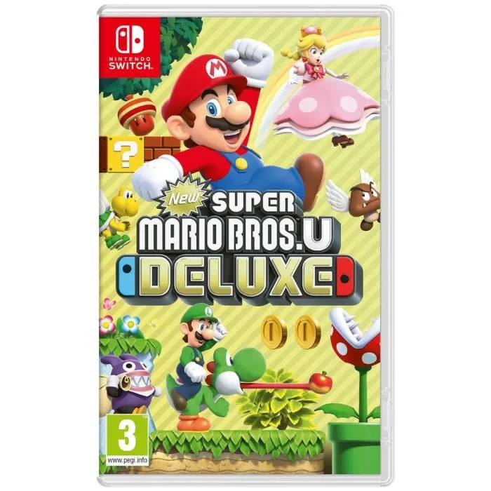 Nintendo Nuevo Super Mario Bros U Deluxe Game Switch