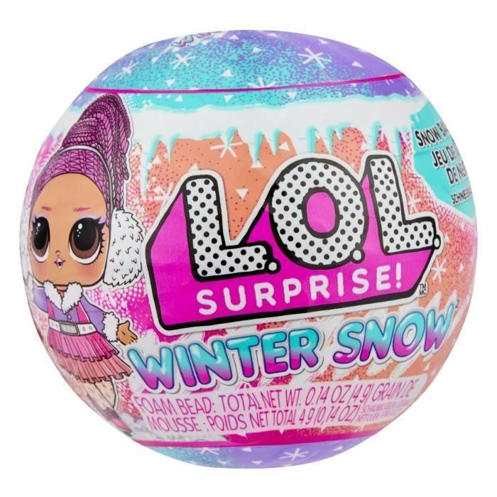 Muñecas de nieve de invierno LOL Surprise de 7,5 cm en PDQ 5 Muñecas de nieve de invierno LOL Surprise de 7,5 cm en PDQ 5